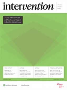 Intervention-international Journal Of Mental Health Psychosocial Work And Counse雜志